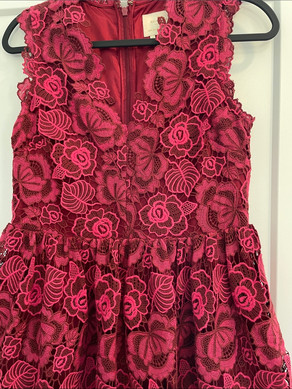 Kate Spade Fit and Flare Lace Dress, size 2 - Picture 2 of 10